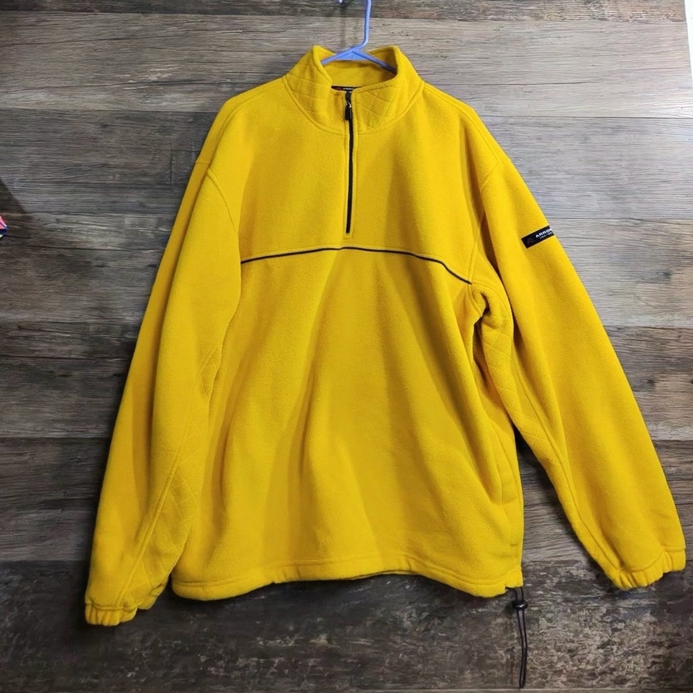 Arrow Yellow Quarter-Zip Sweatshirt